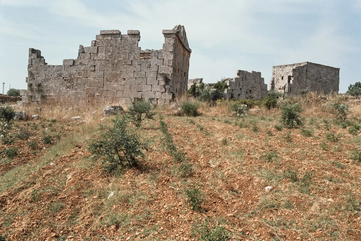 الكنيسة الشمالية في دير سمعان.