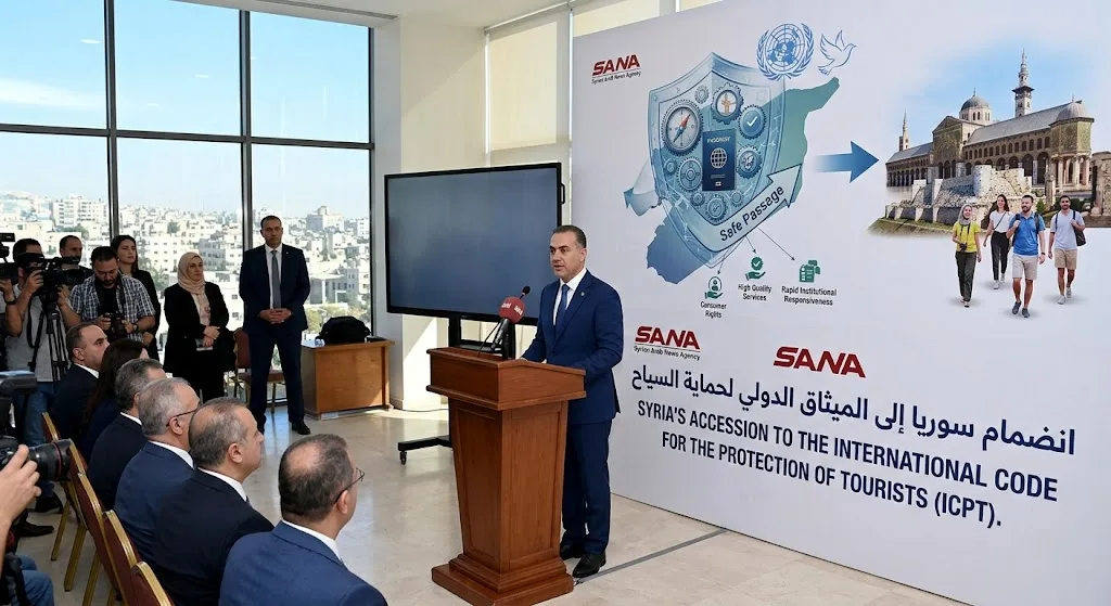 سوريا تنضم إلى الميثاق الدولي لحماية السائح